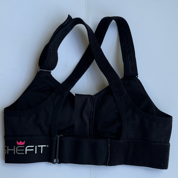 Shefit S Ultimate Sports Bra High Impact Adjustable Logo Four-way Stretch - Picture 3 of 4